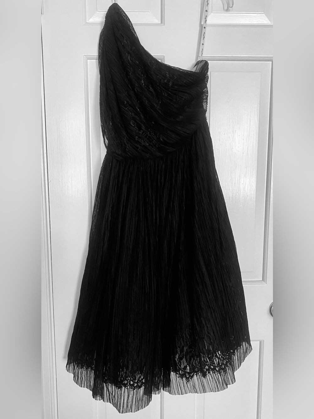 Tracy Reese one shoulder formal lace dress NWT